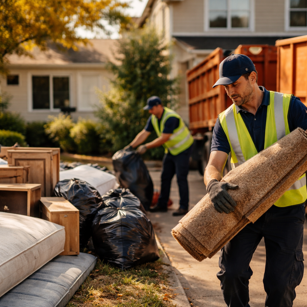 Monthly bulk waste removal for a residential property